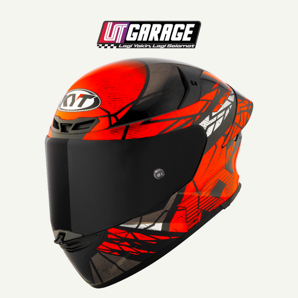 KYT TT-REVO COMBUSTION RED
