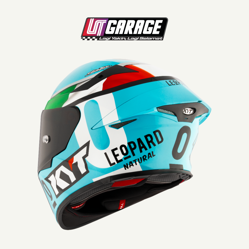 KYT TT-REVO LEOPARD REPLICA TRICOLORE