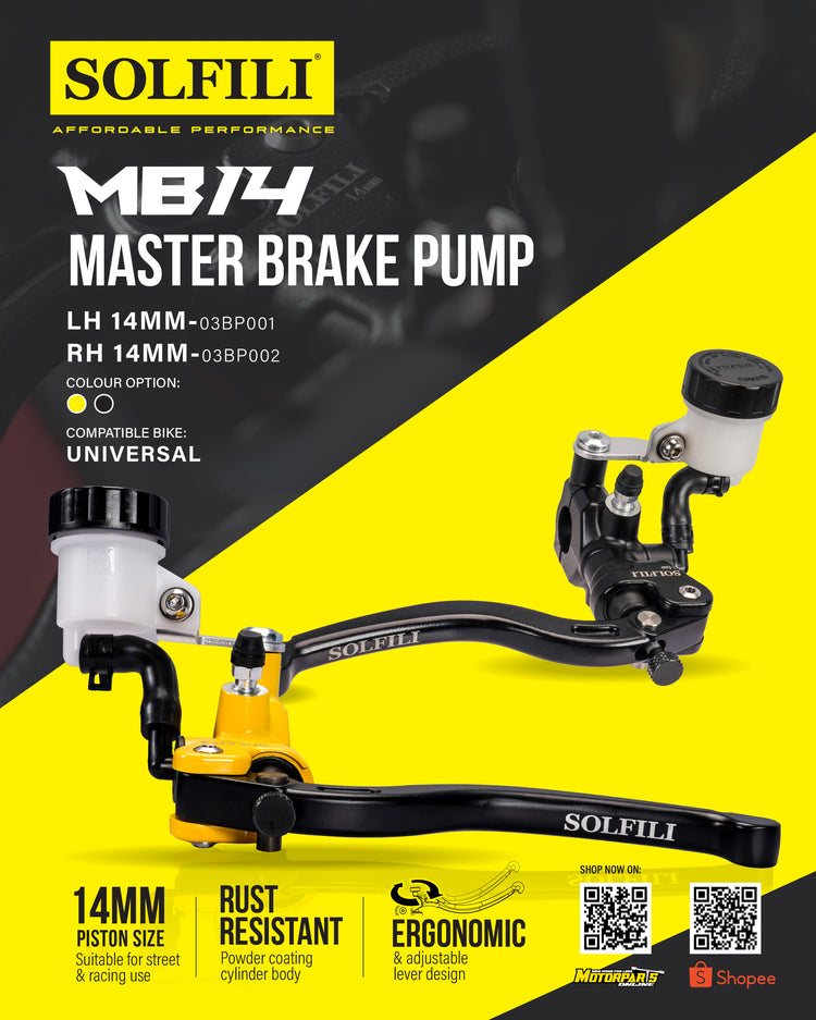 Axial Master Brake Pump or Radial Master Brake Pump? Which one is for ...