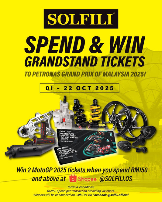 Solfili Nak Belanja! Menangi 2 Tiket Eksklusif ke SepangGP 2025
