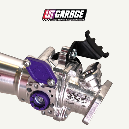 BADAN PENDROTEL UMA RACING Y15/Y16/R15/NVX/RS150