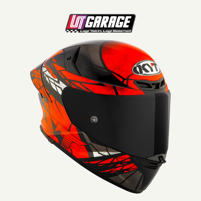 KYT TT-REVO COMBUSTION RED