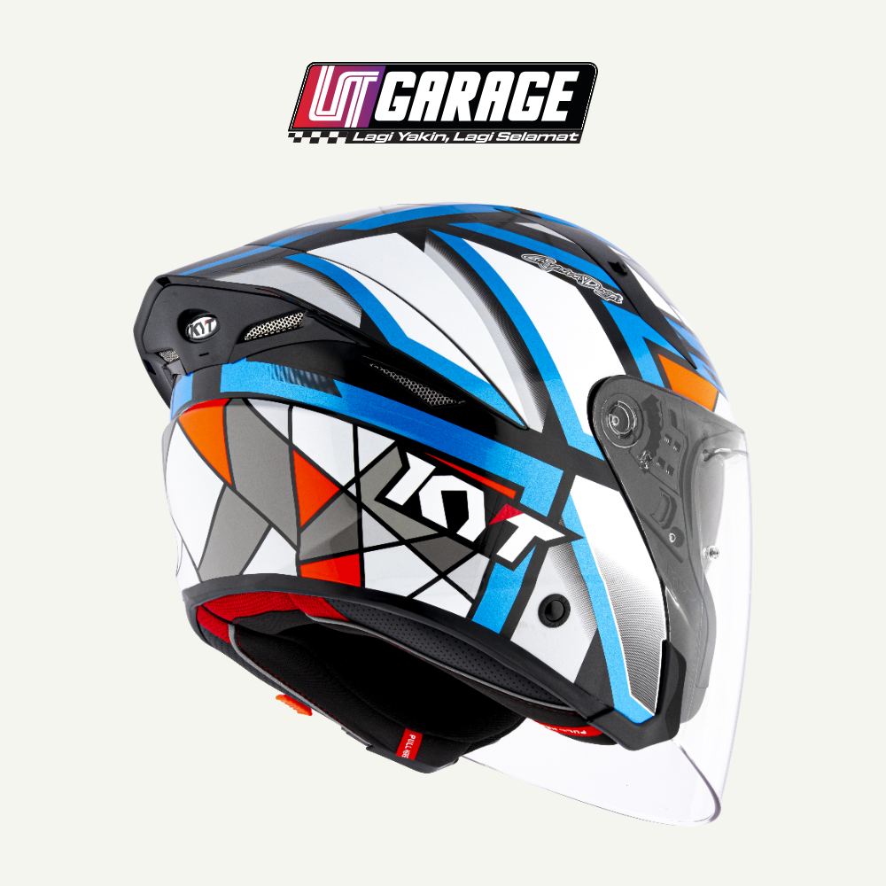 KYT TTR-JET MOSAIC BLUE