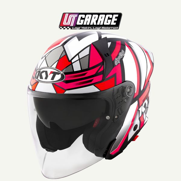 KYT TTR-JET MOSAIC FUXIA