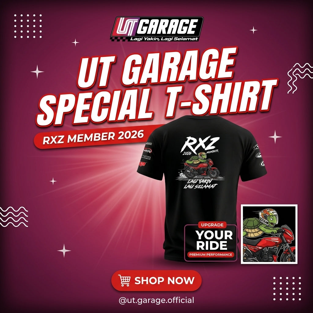 UT GARAGE SPECIAL T-SHIRT RXZ MEMBER 2026 SIZE M/L