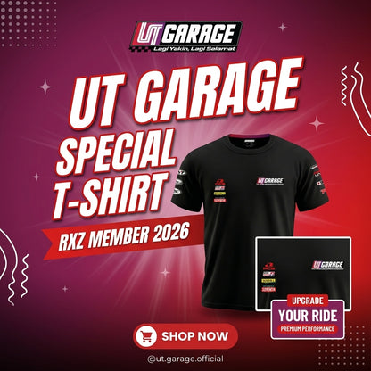 UT GARAGE SPECIAL T-SHIRT RXZ MEMBER 2026 SIZE M/L