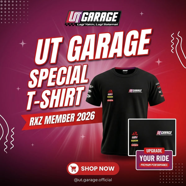 UT GARAGE SPECIAL T-SHIRT RXZ MEMBER 2026 SIZE M/L